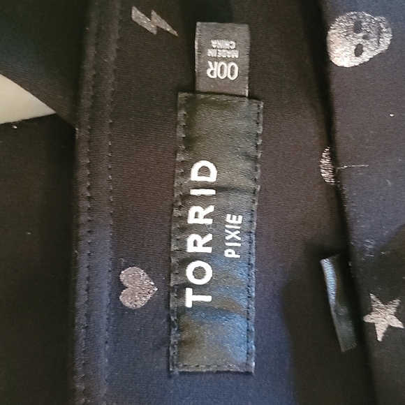 TORRID leggings size 00R  tommy control - Picture 5 of 11